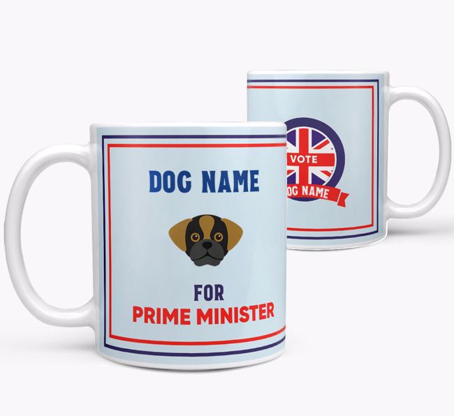 Personalised 'Prime Minister' Mug for your {breedFullName}